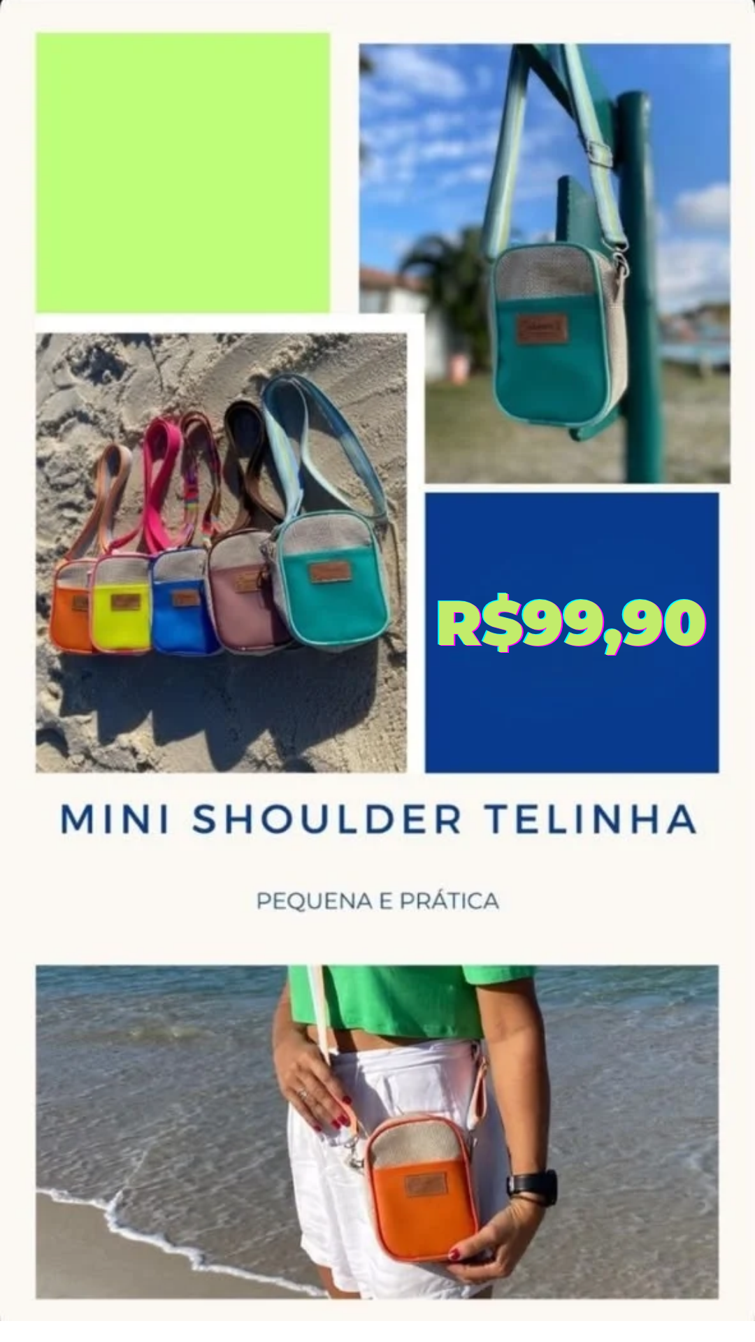 Mini Shoulder Telinha Solumar
